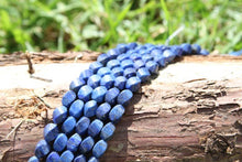 Load image into Gallery viewer, lapis Lazuli twist beads